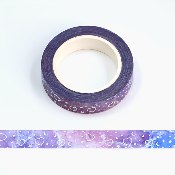 Galaxy Hearts Washi Tape