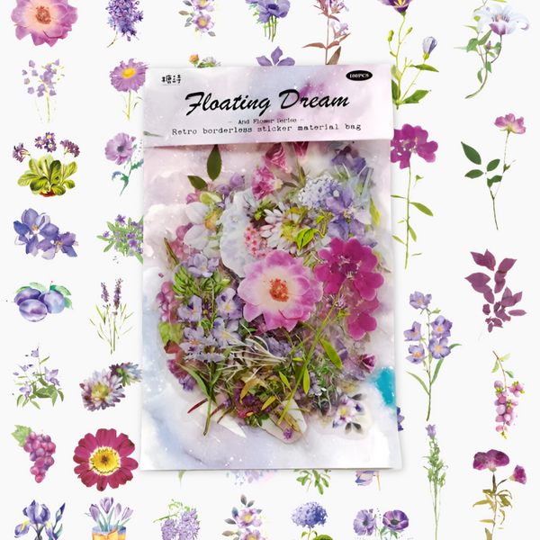 Garden Diary Flower Stickers