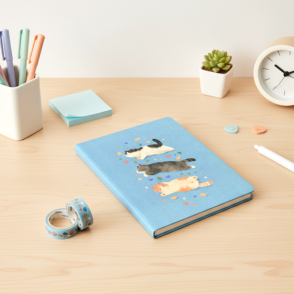 Neko Yume Hardcover Notebook