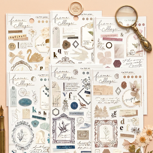 Mindwave Frame Collage Stickers