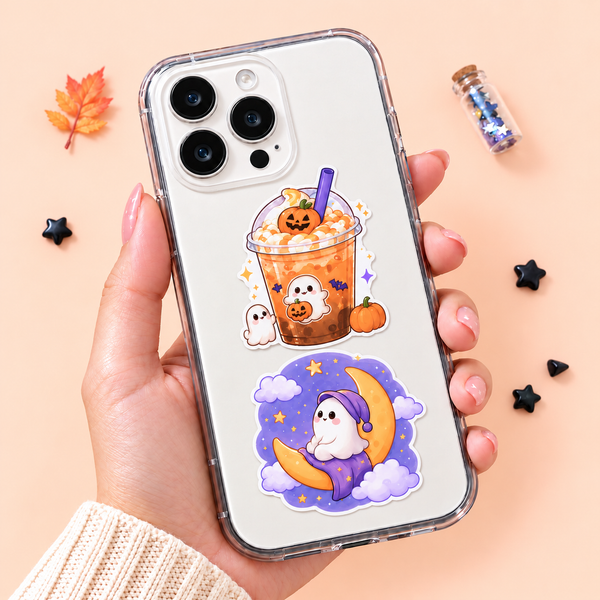 Ghostie’s Cozy Halloween Stickers