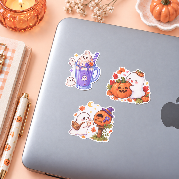 Ghostie’s Cozy Halloween Stickers