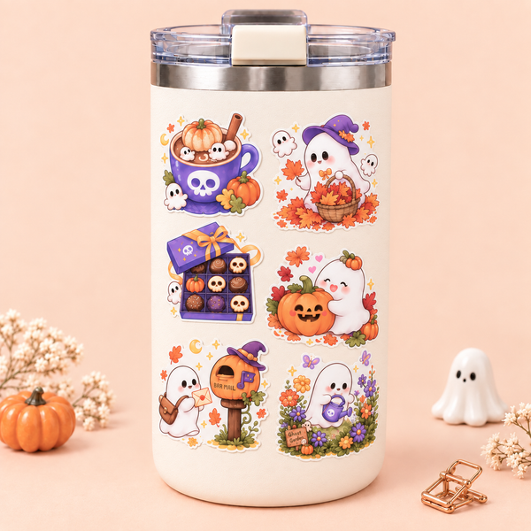 Ghostie’s Cozy Halloween Stickers