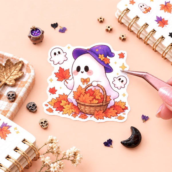 Ghostie’s Cozy Halloween Stickers