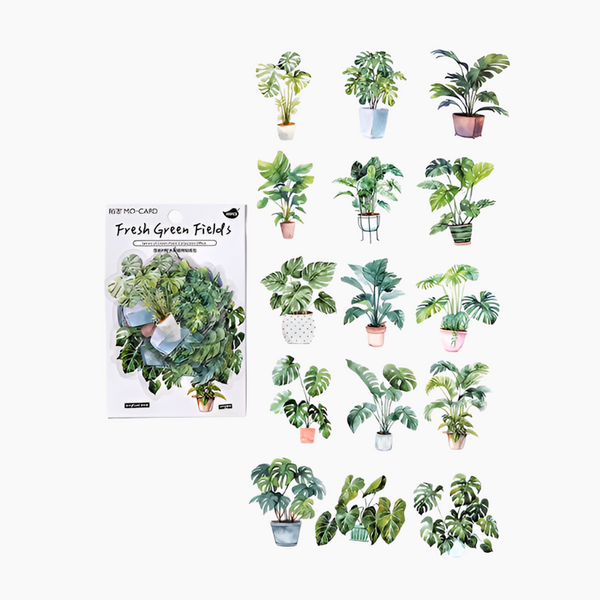 Green House Plant Stickers