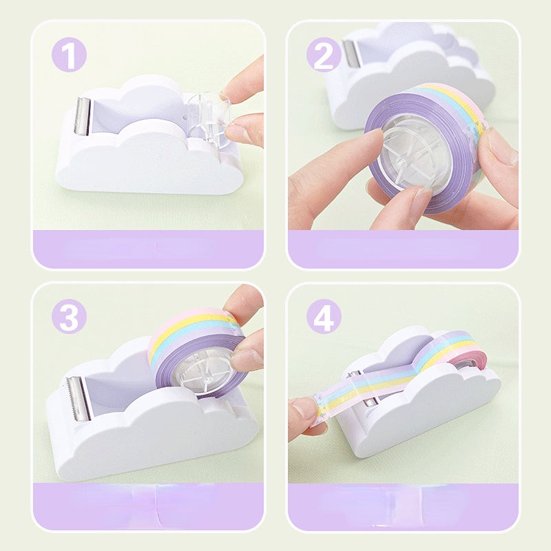 How to change the tape of a professional tape dispenser?