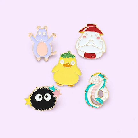 Studio Ghibli high quality pins