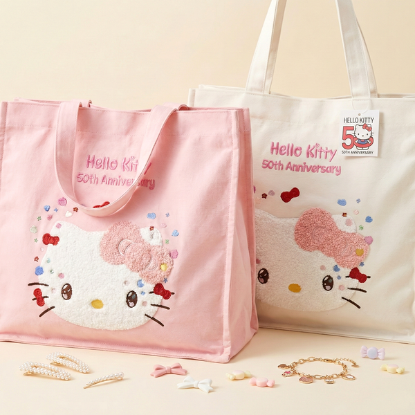Hello Kitty 50th Anniversary Tote Bag