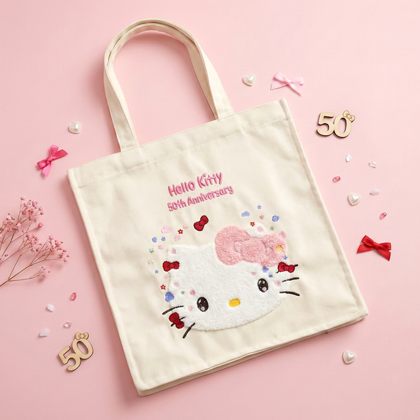 Hello Kitty 50th Anniversary Tote Bag