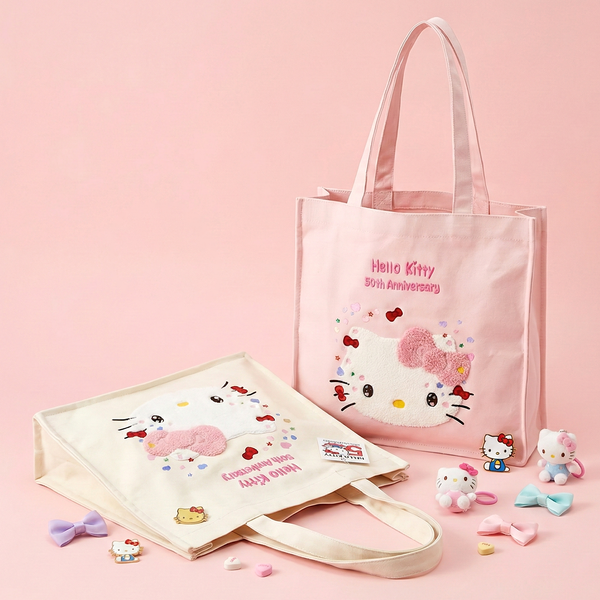 Hello Kitty 50th Anniversary Tote Bag