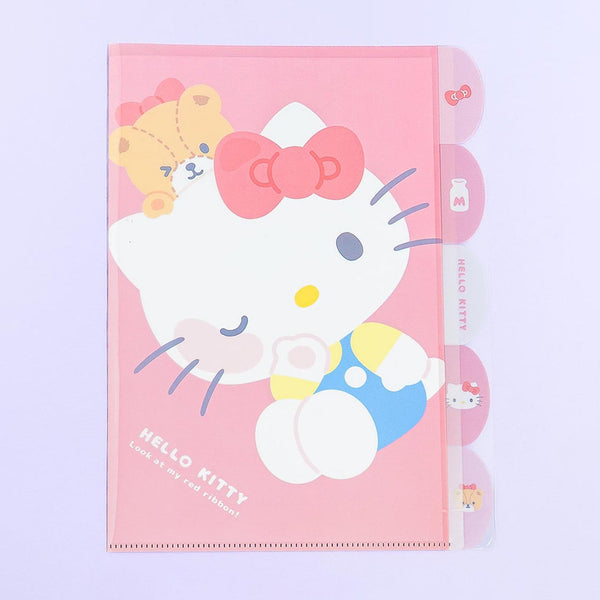 Hello Kitty A4 Folder with Dividers