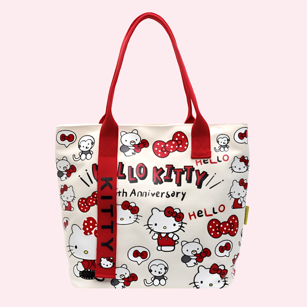 Hello Kitty Canvas Tote - Limited 45th Anniversary Edition