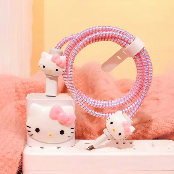 Hello Kitty iPhone Charger Case