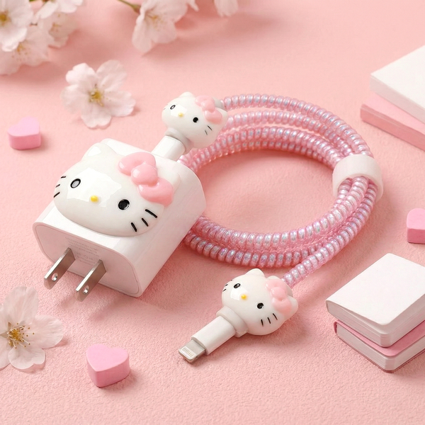 Hello Kitty iPhone Charger Case