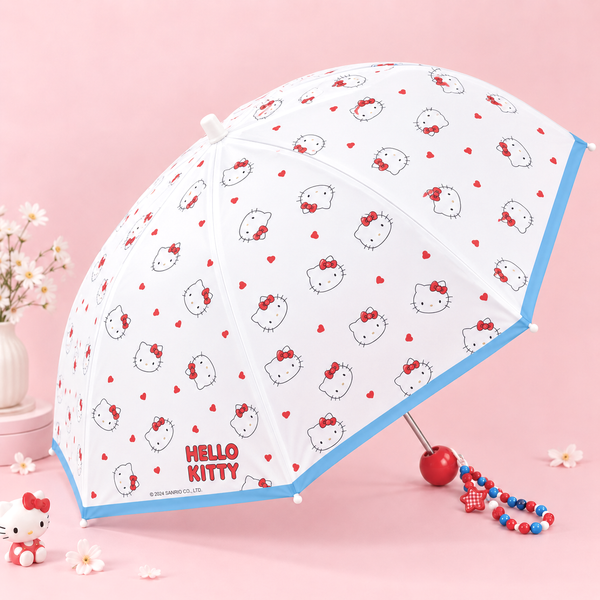 Hello Kitty Charm Umbrella - Rainy Blues
