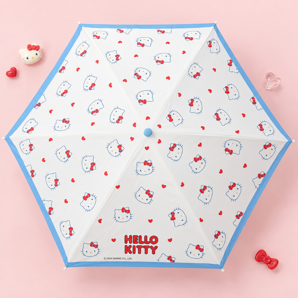 Hello Kitty Charm Umbrella - Rainy Blues