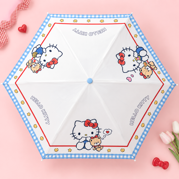 Hello Kitty Charm Umbrella - Rainy Blues