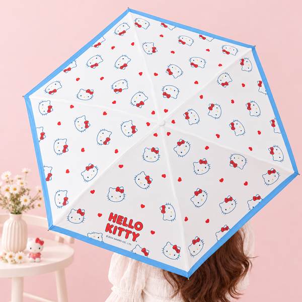 Hello Kitty Charm Umbrella - Rainy Blues