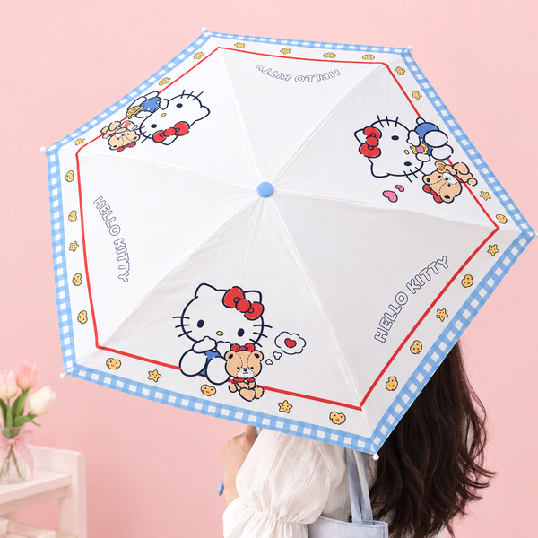 Hello Kitty Charm Umbrella - Rainy Blues