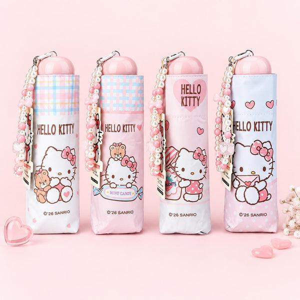 Hello Kitty Charm Umbrella - Sweet Pinks