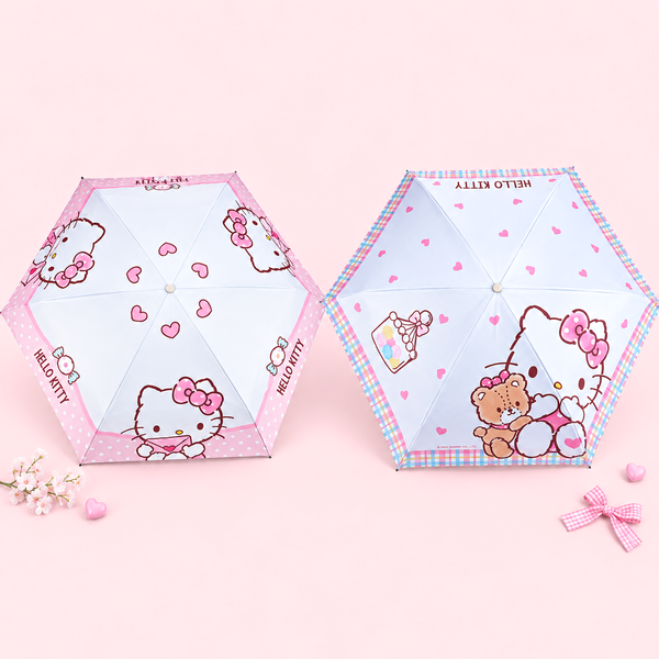 Hello Kitty Charm Umbrella - Sweet Pinks