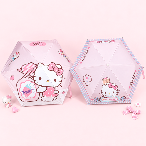 Hello Kitty Charm Umbrella - Sweet Pinks