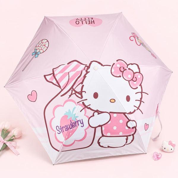 Hello Kitty Charm Umbrella - Sweet Pinks