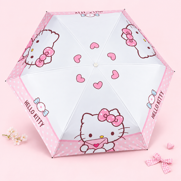 Hello Kitty Charm Umbrella - Sweet Pinks