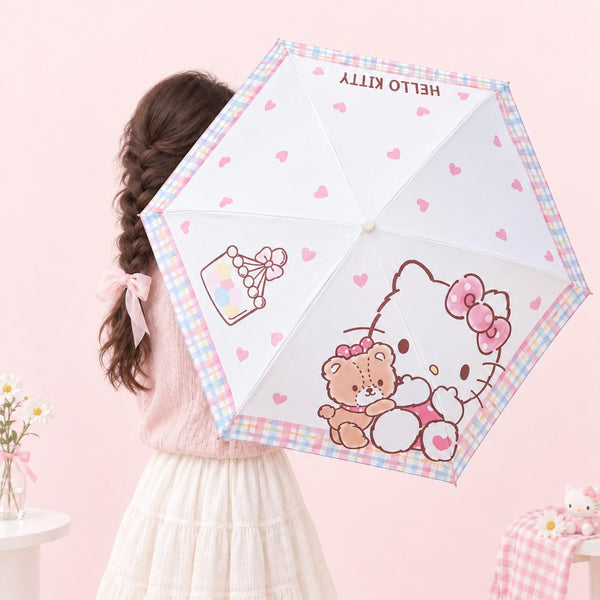 Hello Kitty Charm Umbrella - Sweet Pinks