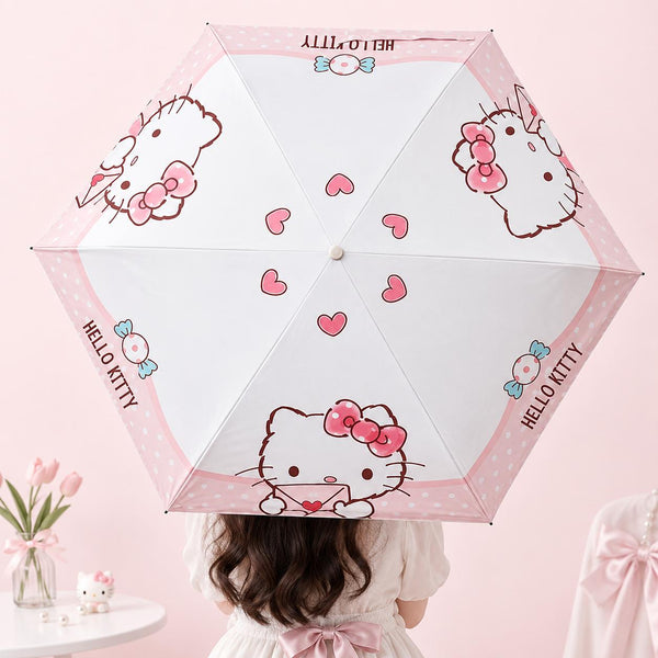 Hello Kitty Charm Umbrella - Sweet Pinks