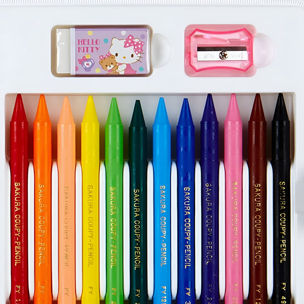 Hello Kitty Crayons - Set of 12