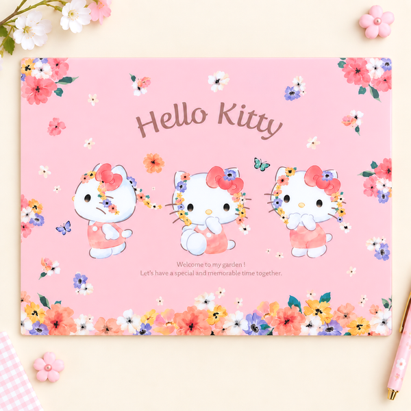Hello Kitty Flower Garden File Folder - Limited Edition