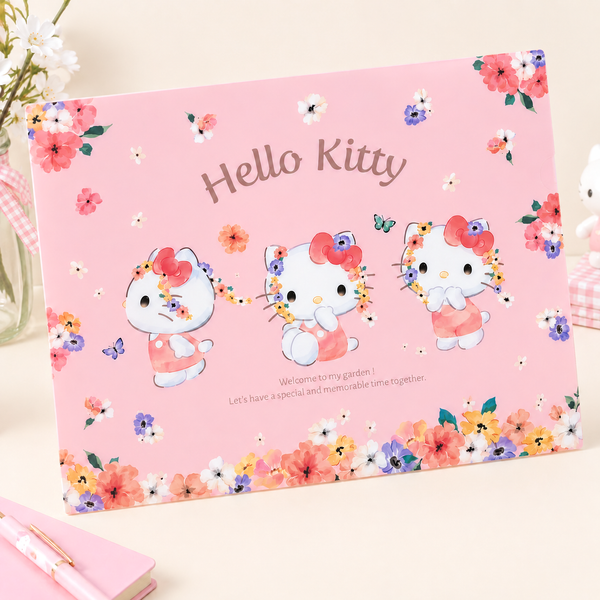 Hello Kitty Flower Garden File Folder - Limited Edition
