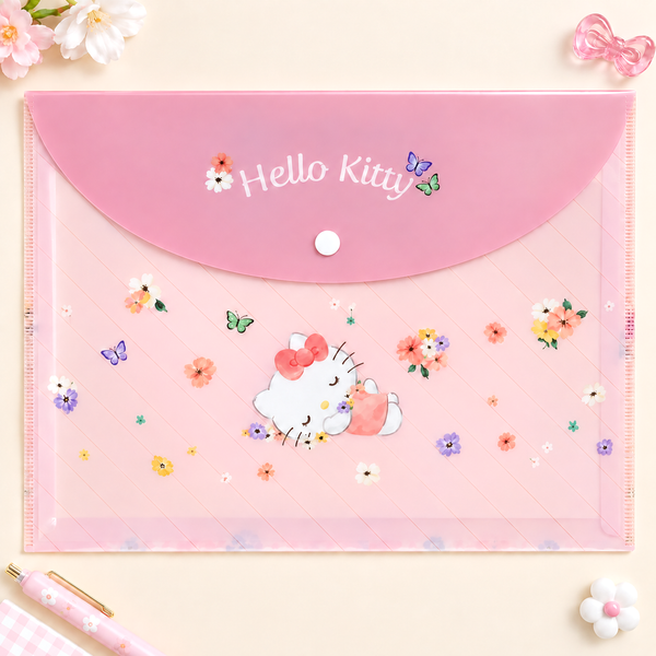 Hello Kitty Flower Garden File Folder - Limited Edition