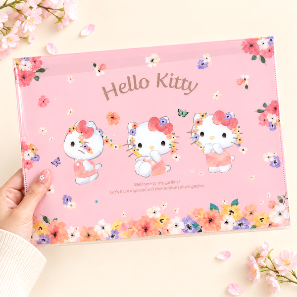 Hello Kitty Flower Garden File Folder - Limited Edition