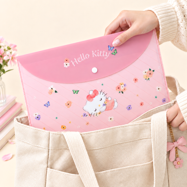Hello Kitty Flower Garden File Folder - Limited Edition