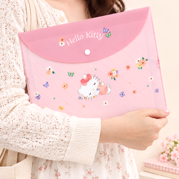Hello Kitty Flower Garden File Folder - Limited Edition