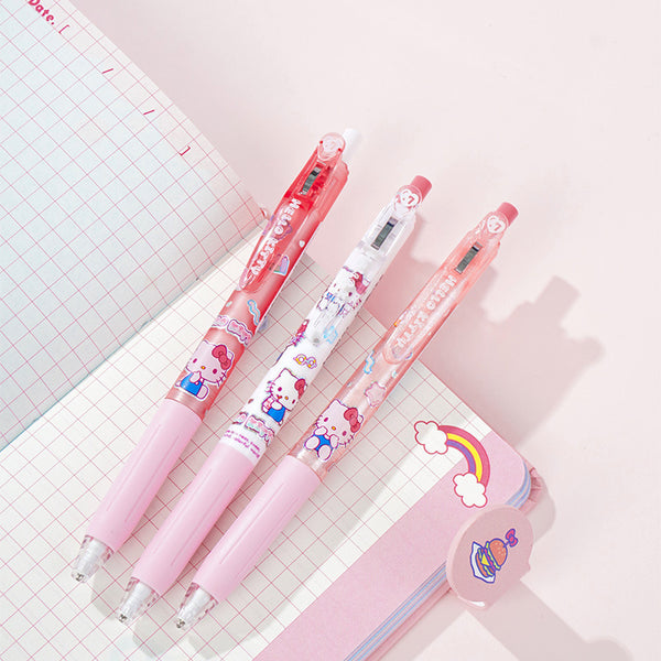 Hello Kitty Mechanical Pencil + Eraser + Refills Set