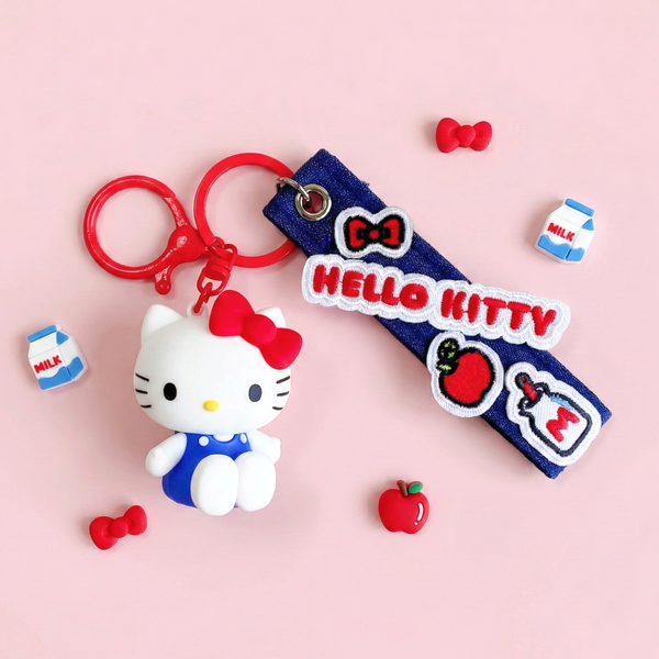 Hello Kitty Milkshake Keychain - Limited Edition