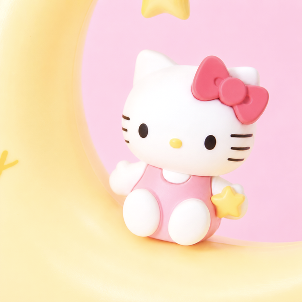 Hello Kitty Moon Shaped Desk Light