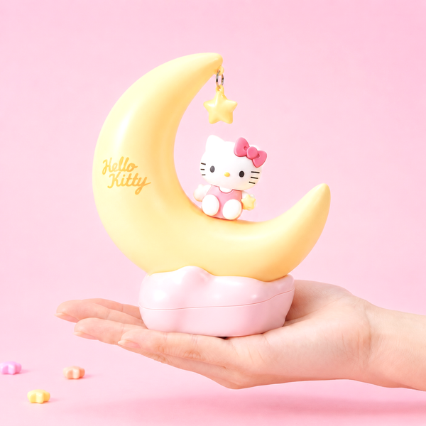Hello Kitty Moon Shaped Desk Light