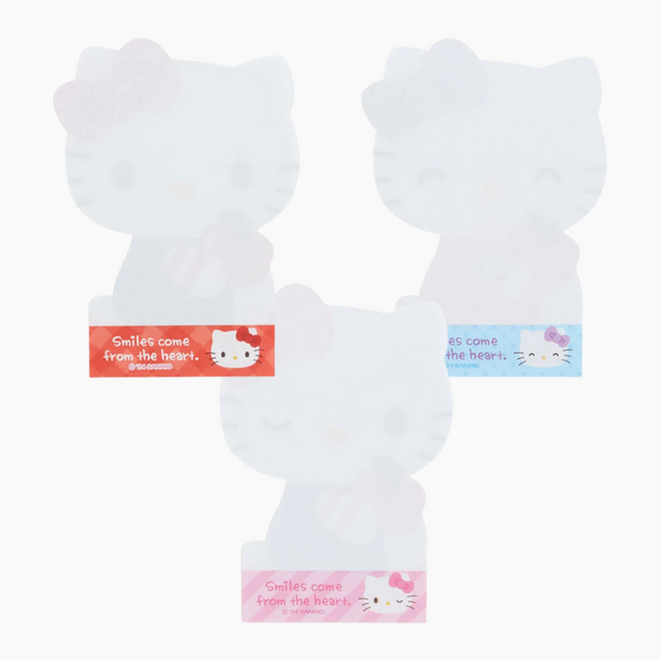 Hello Kitty Shaped Memo Pad