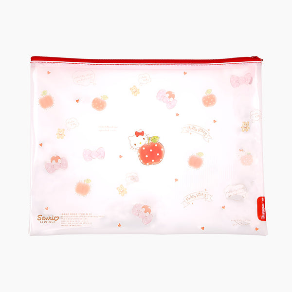 Hello Kitty Strawberry Zipper Pouch