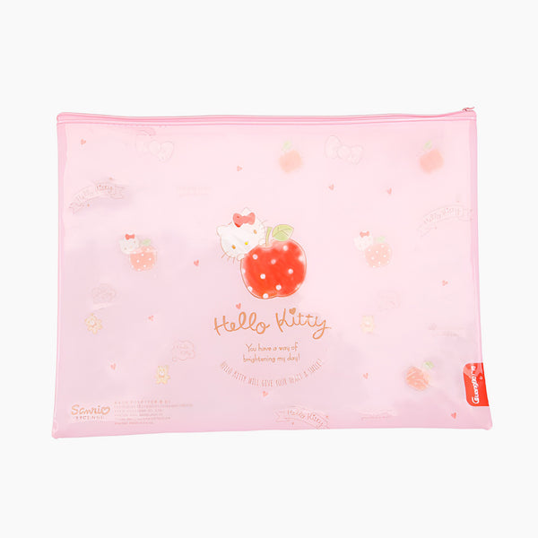 Hello Kitty Strawberry Zipper Pouch