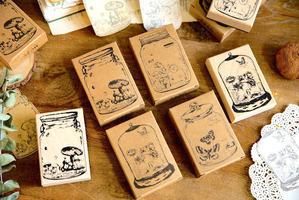 Herbarium Series Wooden Stamps