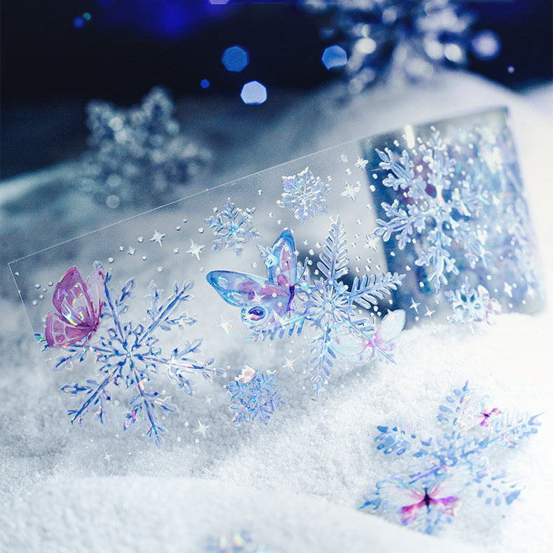 Frosted Snowflakes Washi Tape - Echo Park - My Favorite Winter