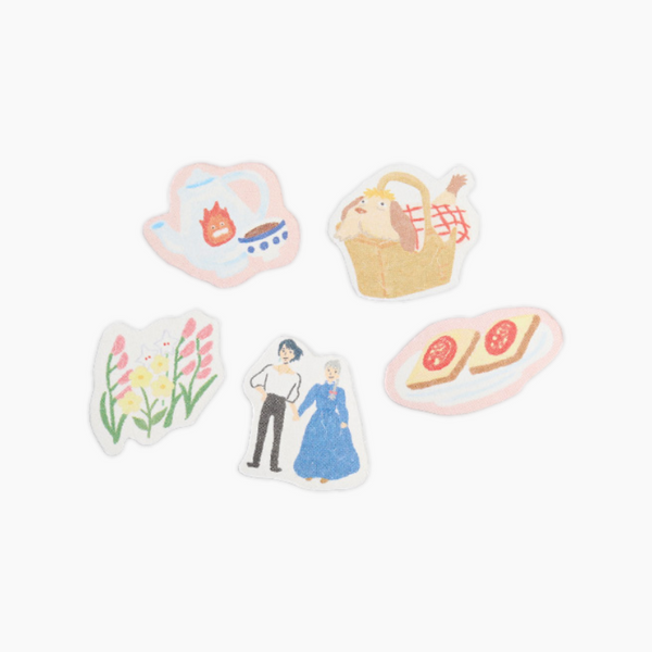 Howl's Moving Castle Stickers - Flowers