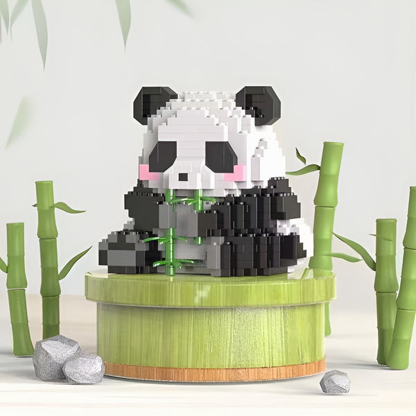 Hungry Panda Building Block Figure