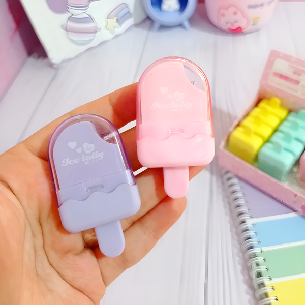 Colorful Ice Lolly Erasers