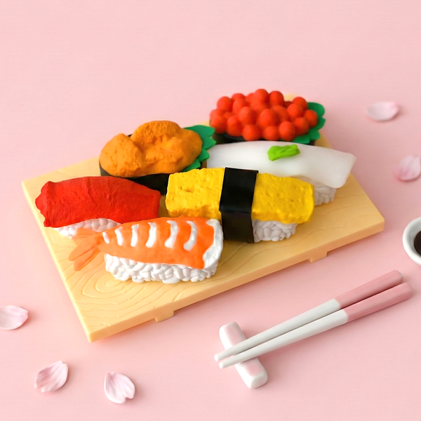 Iwako Sushi Eraser Set